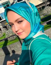 outlet outlet turquoise eşarp 2