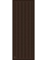 bushu monogram pamuk şal acı kahve 3