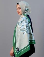 floral desenli pamuk şal 