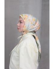 frezya twill eşarp tereyağ sarısı 3