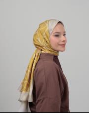 ela twill şal yağ yeşili