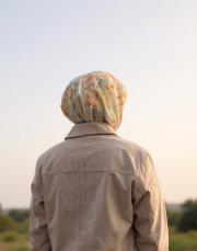 frezya modal pamuk eşarp tereyağ sarısı 2