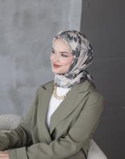 lavender twill eşarp haki