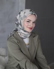 lavender twill eşarp haki 3