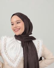 esra twill şal acı kahve