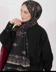golden desenli pamuk şal  3