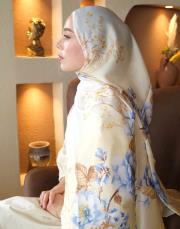 alis %100 ithal ipek şal tereyağ sarısı 3