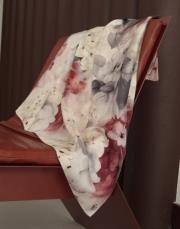 cherry %100 twill ipek eşarp  5