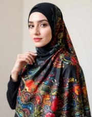 etnik %100 ithal ipek şal  3