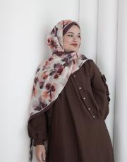 brownie pamuk şal  2