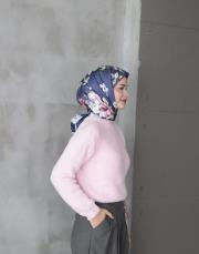 bouquet twill eşarp  2