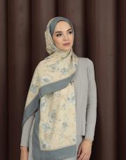 %100 pamuk ipek şal zarafet  2