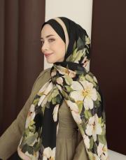 %100 pamuk ipek şal bahar 