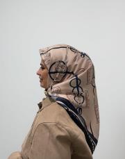 ceinture twill eşarp lacivert